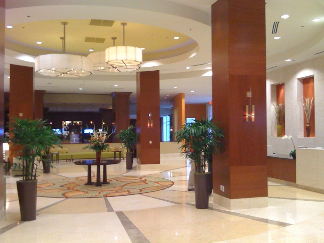 Internal environment of marriott picture
