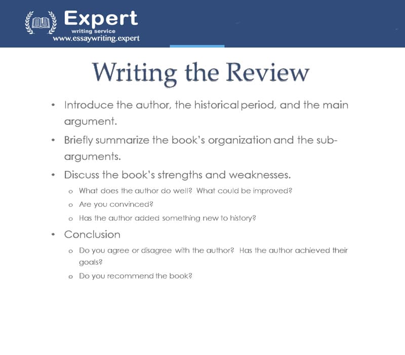 book review writing service