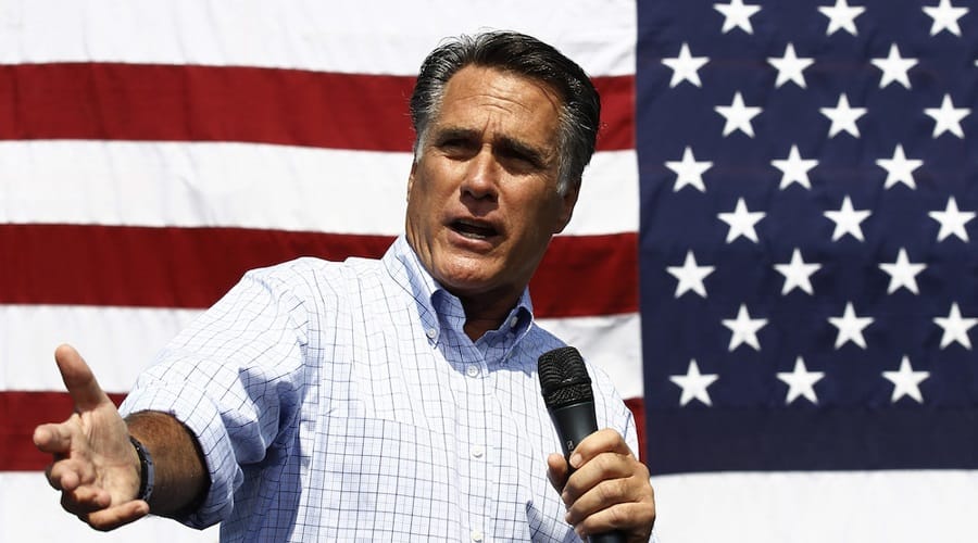 Mitt romney getting booed picture