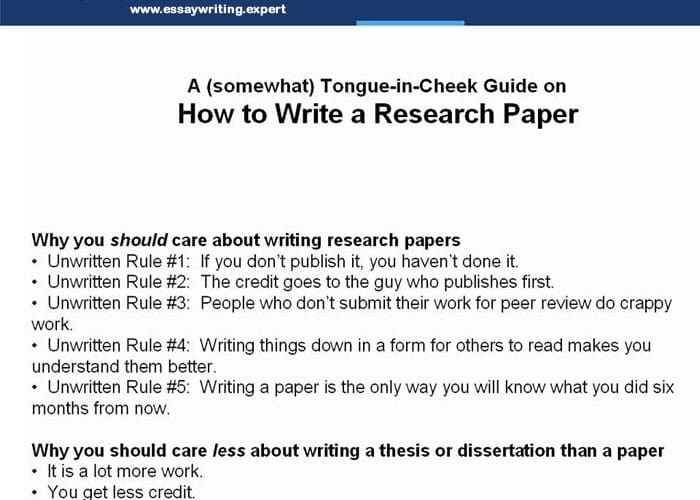 Expert term papers
