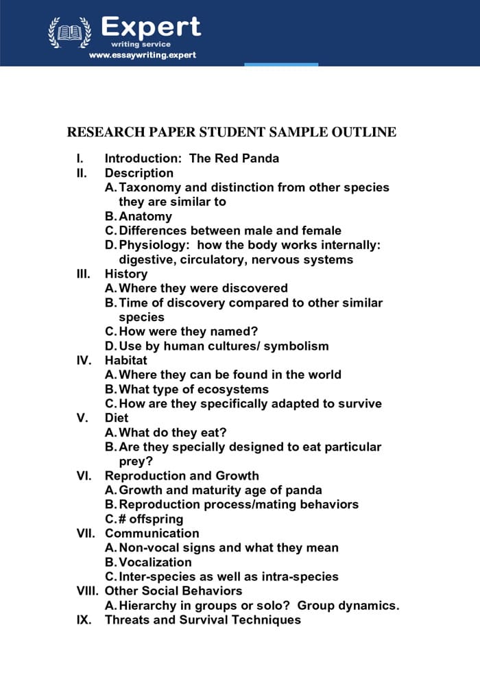 Online research paper writers