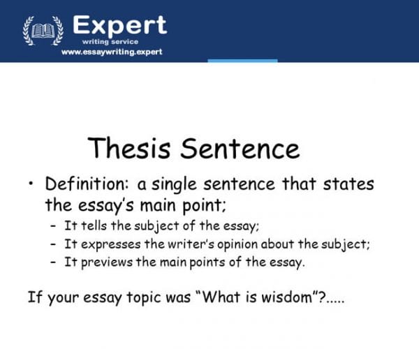 thesis paper writing services